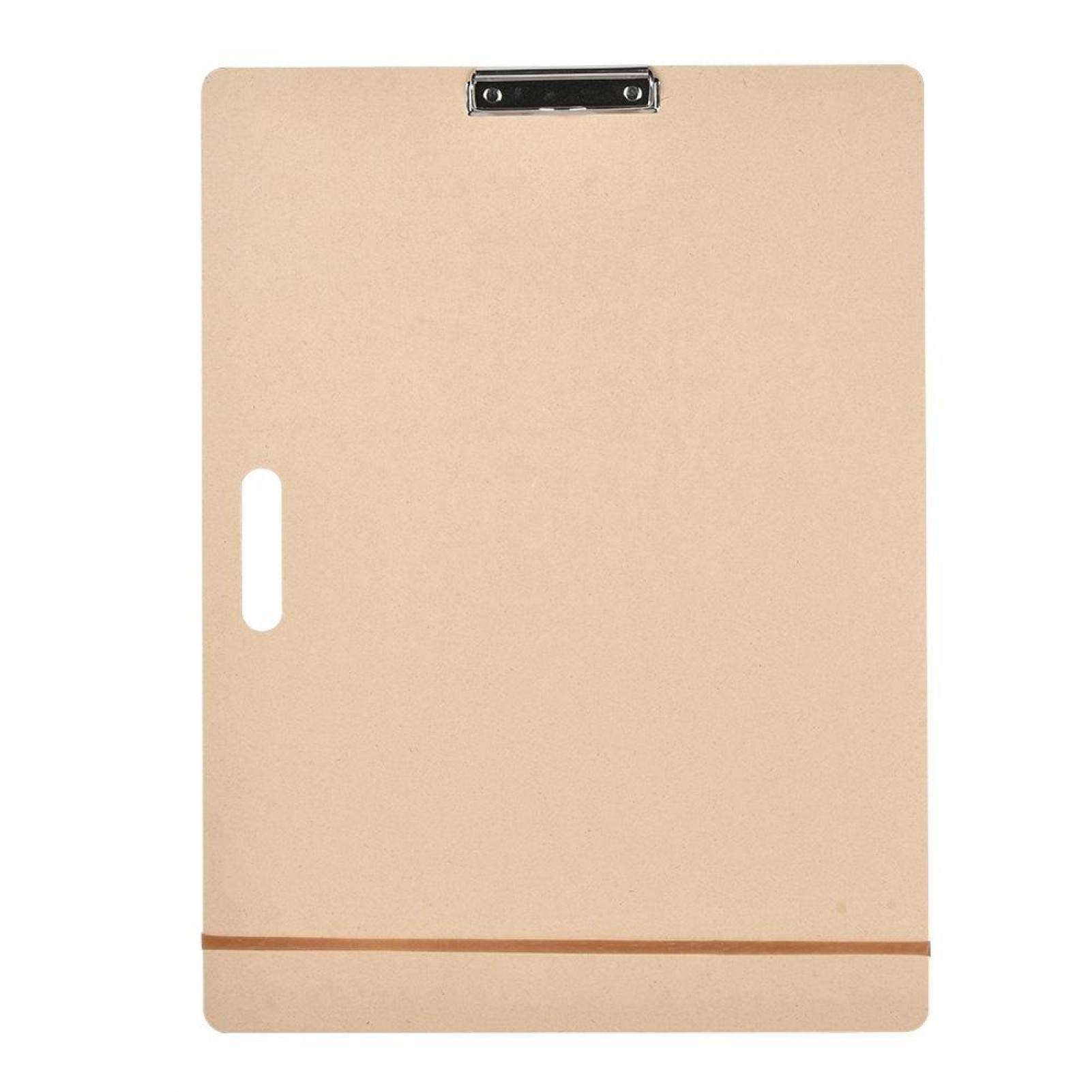 Artist Sketch Board, Portable Art Students Wooden Sketch Board 8K Sketching Clipboard 45×60cm Drawing Board for Indoor Outdoor Painting Drawing
