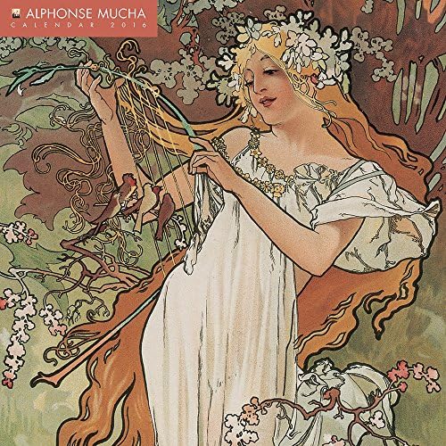 Mucha 2016 Wall Calendar