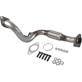 Front Stainless Flex Pipe Replacement for Nissan Rogue 2014-2020 L4 2.5L | 20010-4BA4A