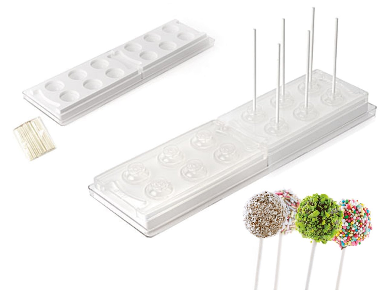 silikomart Perfect Ice Pop Balls Mould