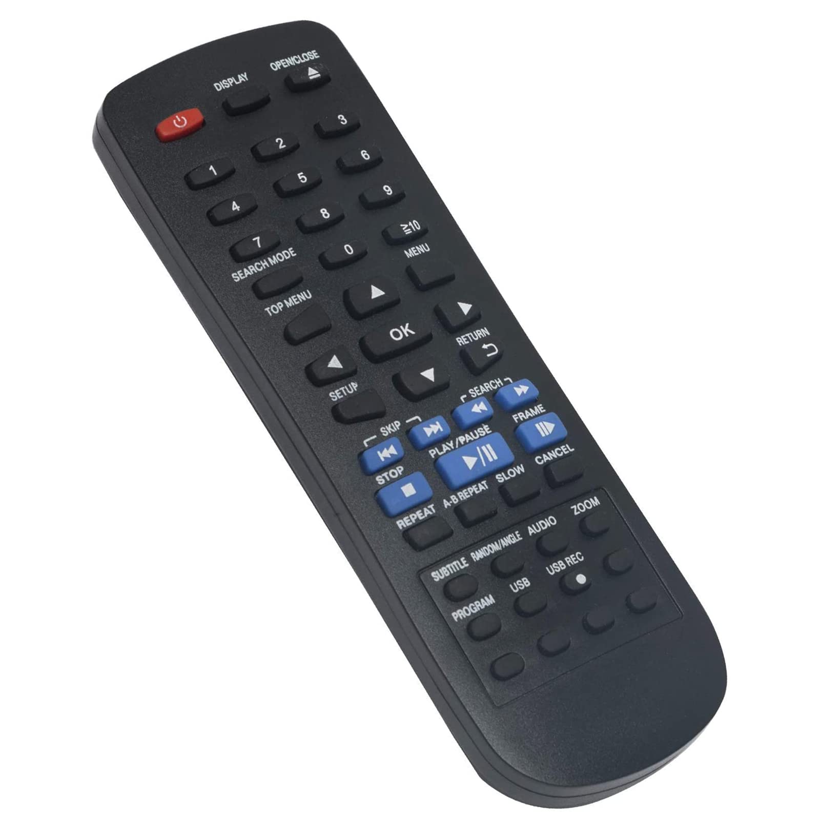 N2QAYA000015 Replacement Remote Control Fit for Panasonic DVD CD Player DVD-S48 DVD-S68 DVD-S500 DVD-S700 DVD-S500EP-K