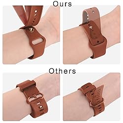Vancle Silicone Bands Compatible with fitbit versa