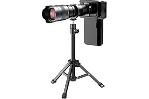 APEXEL 36x Telephoto Lens for iPhone Lens Kit with Sturdy Metal Tripod for Smartphones, Compatible with iPhone, Samsung, Goog