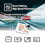 TCELL 64GB 2 Pack microSDXC A2 U3 V30 Memory Card w/ Adapter - Dashcam CCTV Cams view 6