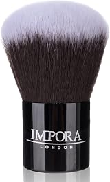 Impora London Kabuki Powder Makeup Brush Cruelty Free Vegan Synthetic view 2
