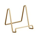 Tripar 6" Gold Painted Square Wire Easel Display