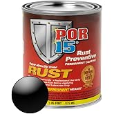 POR-15 Rust Preventive Coating &mdash; Non-Porous Protective Barrier, 16 fl oz, Gloss Black