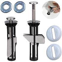 thumbnail image 2 of Kohler Toilet Tank Parts 2 Pieces Toilet Seat Screws Bolts Top Mounted Toilet Se 2 of 13