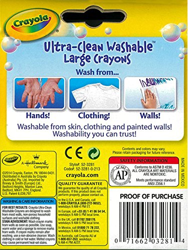 Crayola Large Crayons, 16 Count - Image 2