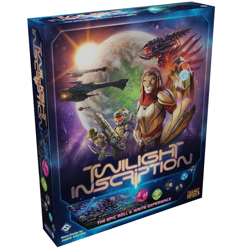 Fantasy Flight Games Twilight Inscription Board Game Ages 14+ 1-8 Players 90-120 Minutes Playing Time, FFGTIN01