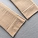 1 Pair Elastic Compression Arm Sleeves Shaper Sleeve Protective Upper Arms Shaper Sleeve for Sport Fitness (Beige)