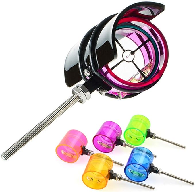 MILAEM Archery Compound Bow Sight Scope Single Pin Sight Optical Fiber