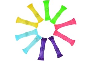 VANTASII FIDGET TOYS(Package of 10, 5 colors) Stress Relieve toy, Focus Enhance, Soothing Marble Fidgets for Children and Adults, has helped with ADHD ADD OCD Autism, Depressions and Anxiety disorders