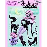 Miss Fluff's Halloween Coloring Book