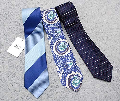 Amazon Co Jp タケオキクチ Takeo Kikuchi ネクタイ3本セットペイズリードットストライプ柄 ホビー
