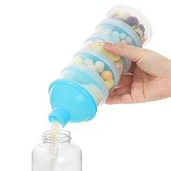 Accmor Formula Dispenser On The Go, 5 Compartments