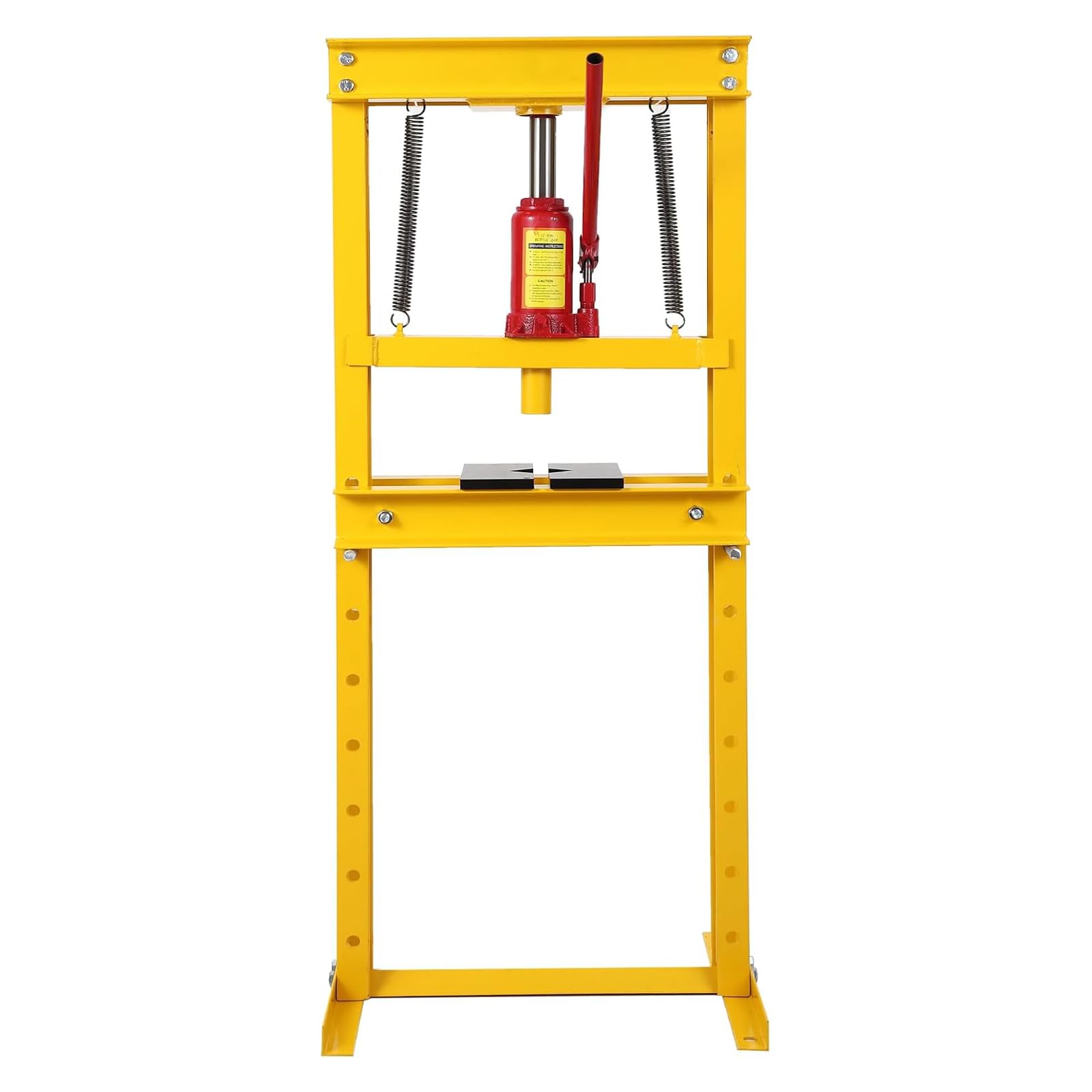 Photo 1 of ***FOR PARTS ONLY***
12 Ton H Frame Hydraulic Shop Press,Heavy Duty Garage Floor Press with Adjustable Height Stamping Plates,Built in Relief Valve for Bending Straightening Bearings U Joints Car Repair Professional Use