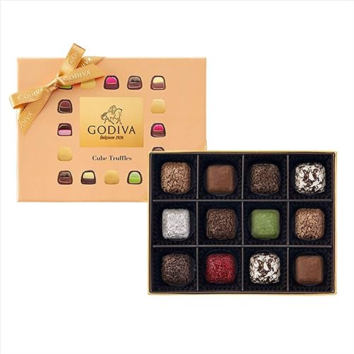 GODIVA キューブ トリュフ アソートメント 12粒