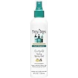 Fairy Tales Curly-Q (Curly Hair Gel) Daily Kid Styling Spray Gel - For Curly Hair - Paraben Free, Sulfate Free, Gluten Free, 