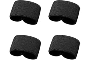 FAIRWIN Tactical Gear Clip, Nylon Key Ring Holder or Tactical Belt Keepers Military Utility Hanger Carabiner Tactical Molle Hook, Black, Tan, Green