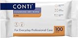 Vernacare Conti Lite Patient Cleansing Wipes 32x30cm 100 per Pack 12 Pack view 2