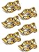 TOODOO 12 Pieces Half Mardi Gras Masquerade Mask Venetian Masks Set for Carnival Prom Ball Fancy Dress Party Supplies (Style 2)