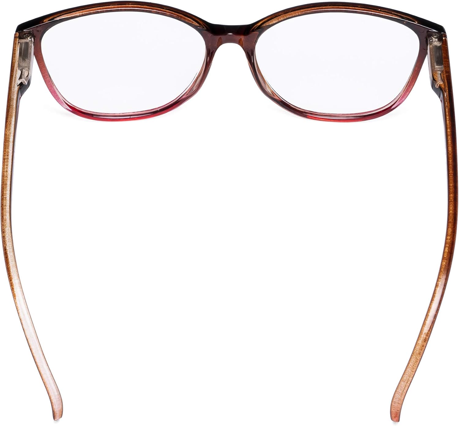 CessBlu Ladies Reading Glasses 5 works Oversize Reader Eyeglasses for Women Reading Cat-eye Design with Spring Hinge +2.75 - Image 5