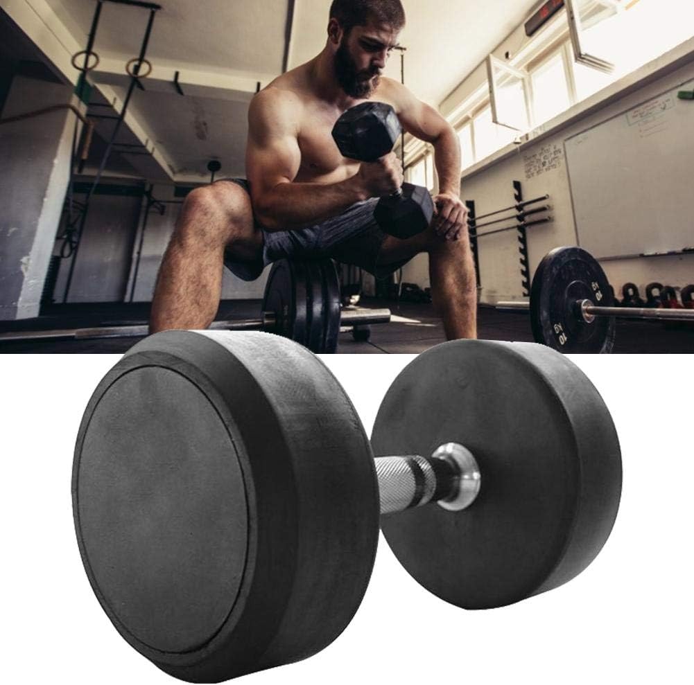 Eillybird Dumbells, 2.5KG Dumbbells Professional Rubber Dumbbell Home Fitness Bodybuilding Exercise Equipment
