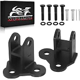 VPZMT 2'' Foot Pegs Lowering Mounts Bracket for Suzuki DR650 | Rider Footrest For DR650SE/DR650 1996-2025, 2" Lower Than Stock