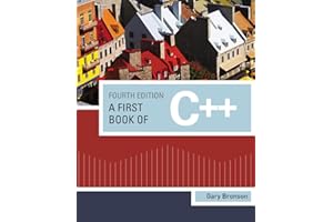 A First Book of C++
