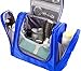 Bago Hanging Toiletry Bag For Men & Women - Toiletries Travel Organizer (D Blue)