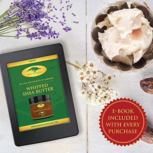 image for Rise 'N Shine Online (8 oz) Lavender Whipped African Shea Butter Cream