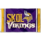 Minnesota Vikings Skol 3x5 Outdoor Pole Flag