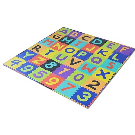 Whaiyao Alfombra Puzzle Niño Gateando Almohadilla De La