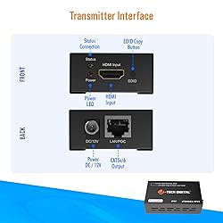 J-Tech Digital HDMI Extender 1080P 60Hz Over Single