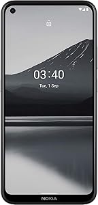 Nokia 3.4 | Android 10 | Unlocked Smartphone | 2-Day Battery | Dual SIM | US Version | 3/64GB | 6.39-Inch Screen | Triple Camera | Charcoal