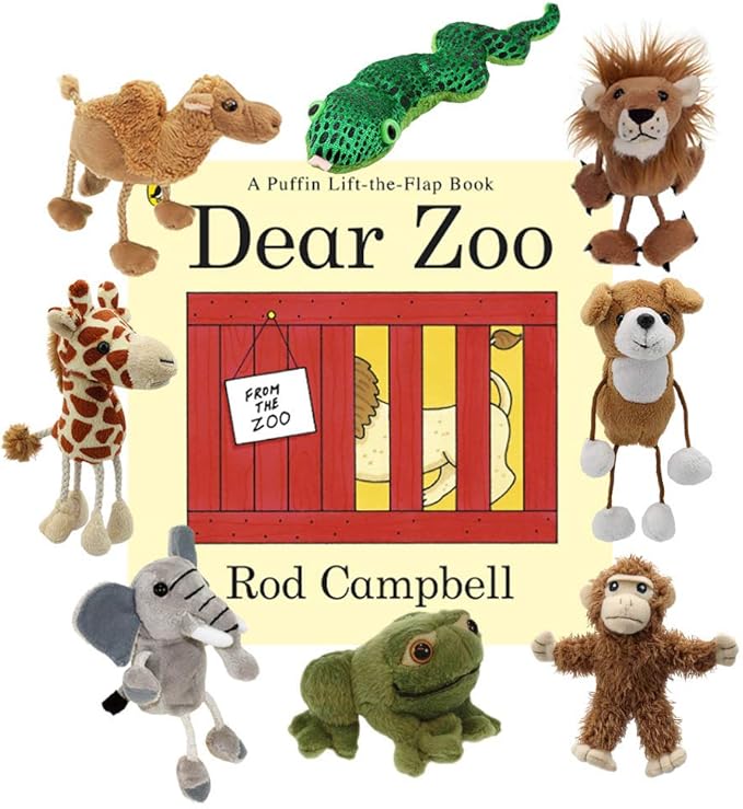 dear zoo finger puppets