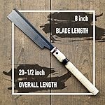 SUIZAN-Japanese-Hand-Saw-8-Inch-Ultra-Fine-Cut-Dozuki-Dovetail-02mm-Blade-Pull-Saw-for-Woodworking