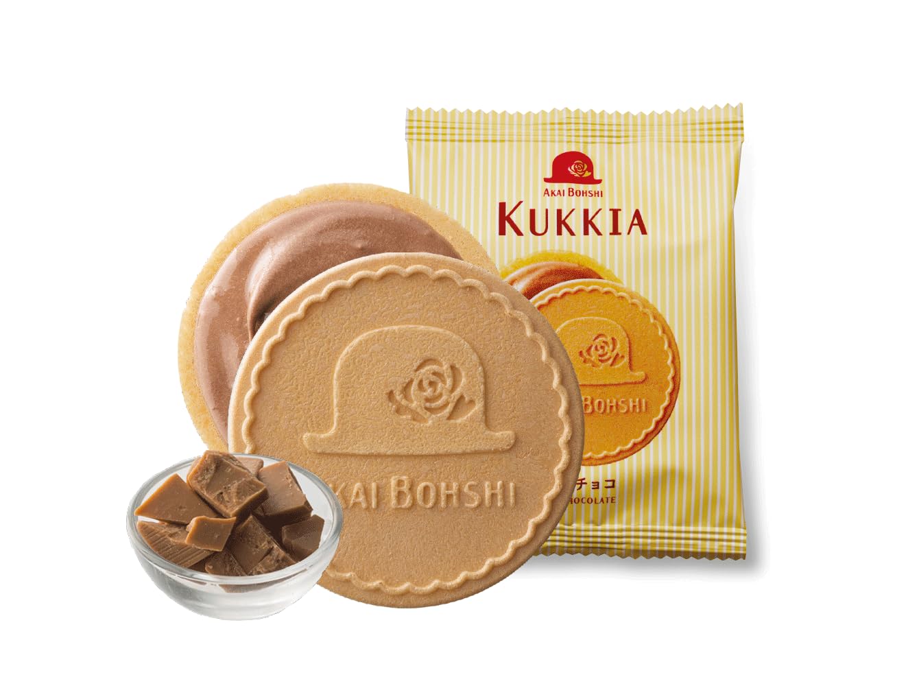 Mua KUKKIA Milk Chocolate Whipped Milk Chocolate Cream Sandwiched