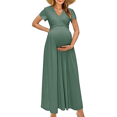 fitted lace wedding dress Amazon Best Sellers: Best Maternity Dresses