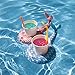 BigMouth Inc Inflatable Drink Holder for Pool - Floating Cup Holder for Hot Tub & Water - Fun Outdoor Beverage Float - Mermaids