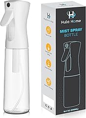 Hula Home Spray Bottle for Hair (10.1oz/300ml) - Continuous Mist Ultra Fine Water Sprayer – For Hairstyling, Cleaning, Salons
