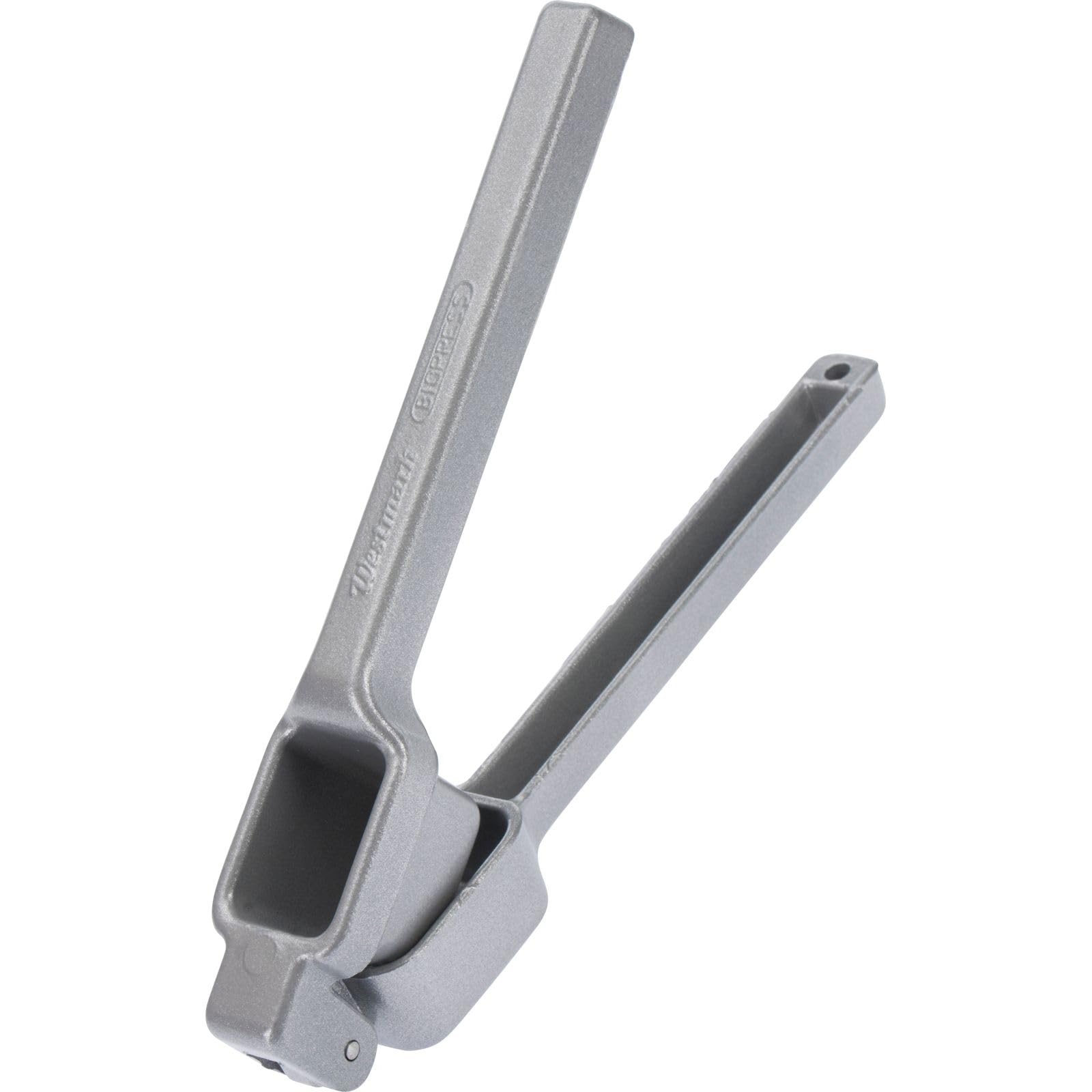 Westmark Garlic Press, Compact, Length: 15.2 cm, Aluminium, Biopress, Silver, 30102260