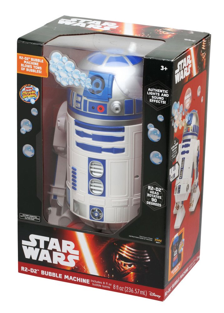 Imperial Toy R2-D2 Bubble Machine (bubbles included)
