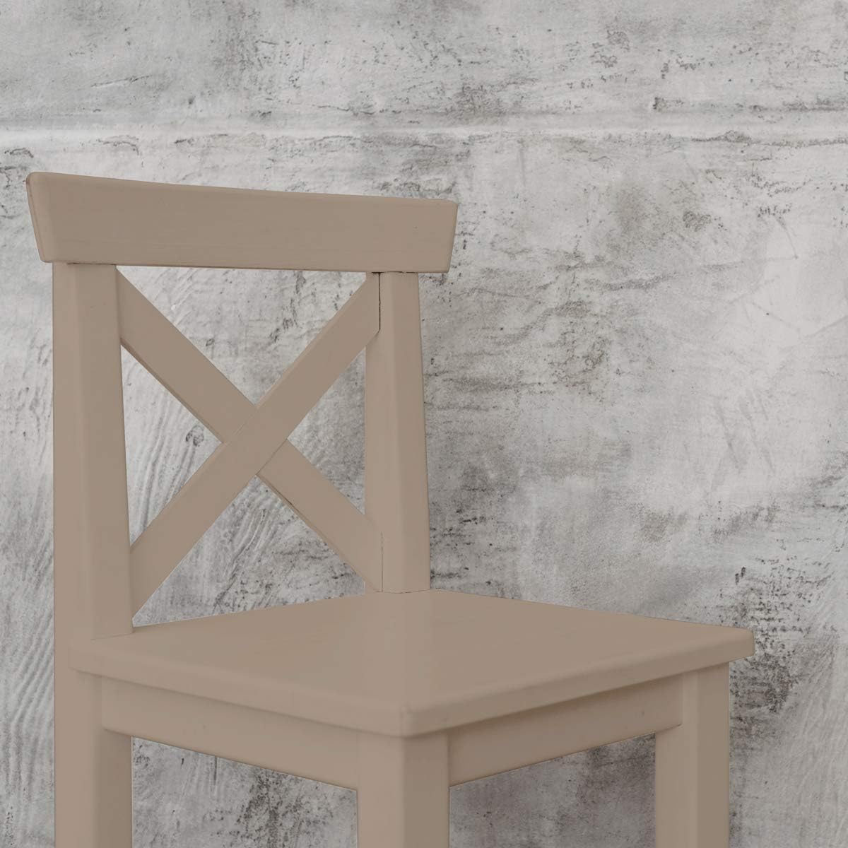 Hemway Chalk Based Furniture Paint, French Grey 1L, Matt Finish Shabby Chic, Chalk Paint Furniture & Walls, Quick Dry & 1 Coat - Image 4