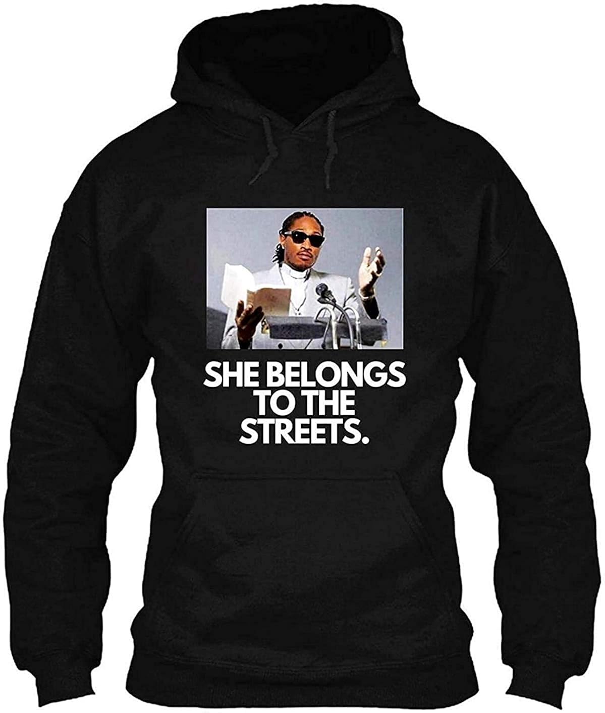 She belong to the streets hoodie Clearance