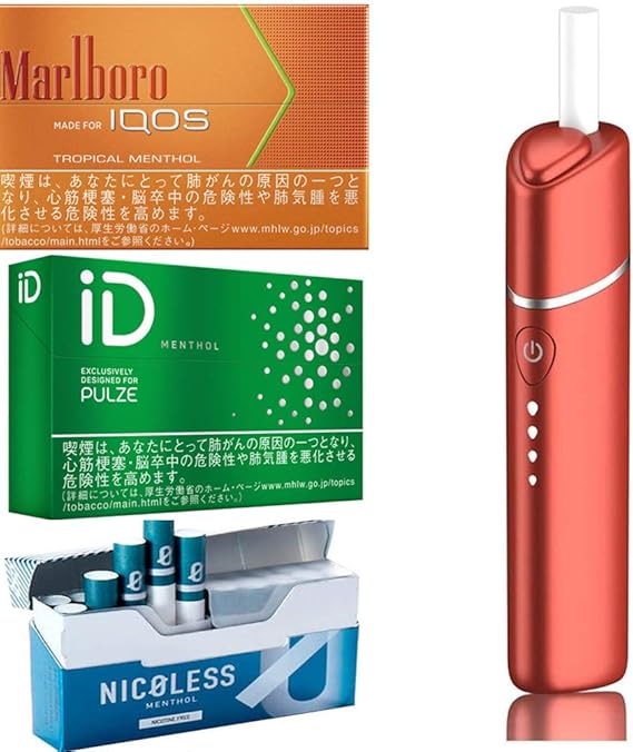 年最新加熱式タバコ互換機パルズ電子タバコスターターキット最強加熱式タバコヴェポライザー互換品禁煙グッズノンニコチンタバコ ニコレスnicolessメンソールカートリッジcbdオイル本体パルズidpulzeニコチンなし電子タバコドクターベイプマイブルーmybluパルズ
