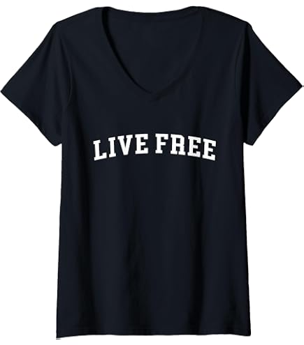 Amazon.com: Live Free T-Shirt : Clothing, Shoes & Jewelry