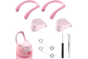 Replacement Lid Parts for Owala FreeSip 24oz 32oz, Water Bottle Handles and Top for Owala Cup 16/25/40oz Easy Bottle Lid Cap 