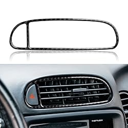 Carbon Fiber Car Central Air Outlet Sticker Decal